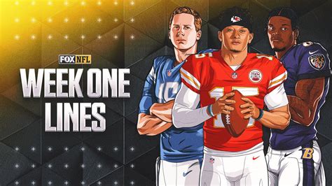 2024 NFL Week 1 odds, predictions, picks, lines for all 16 games.